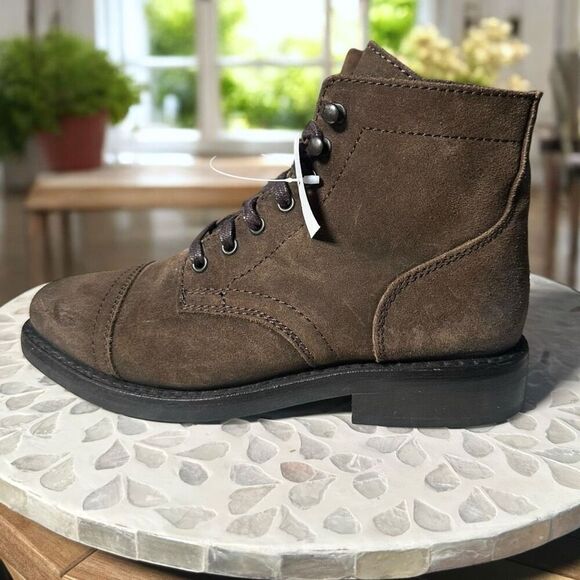 Thursday Boot Co. Women’s Captain Boots GoodYear Welt Lace-Up Cap Toe Size 6.5 - Picture 5 of 16